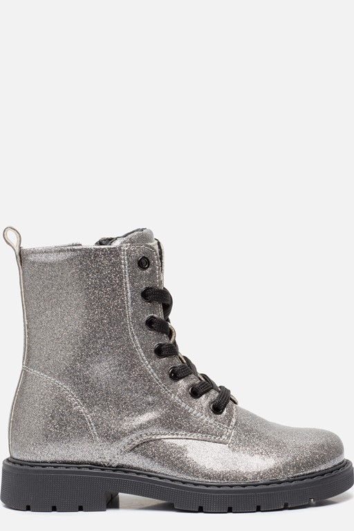 Kipling Ella Veterboots zilver Pu