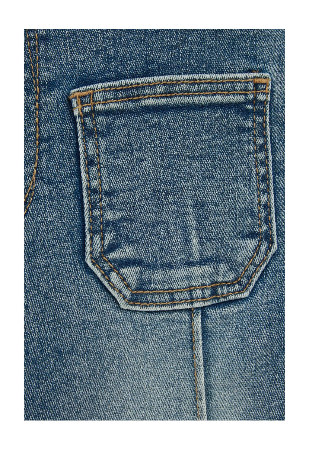 WE Fashion flared jeans green cast denim