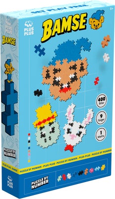 Plus-Plus Bamse, Skalman & Lille Skutt Byggesett 400 Deler