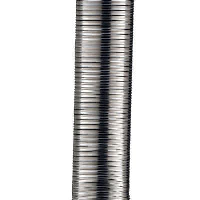 Flexible de poêle à bois Inox ø150 x 7 m x ep 0.12 mm Poujoulat
