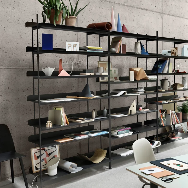 Muuto - Compile Shelving System (Config. 2), weiss