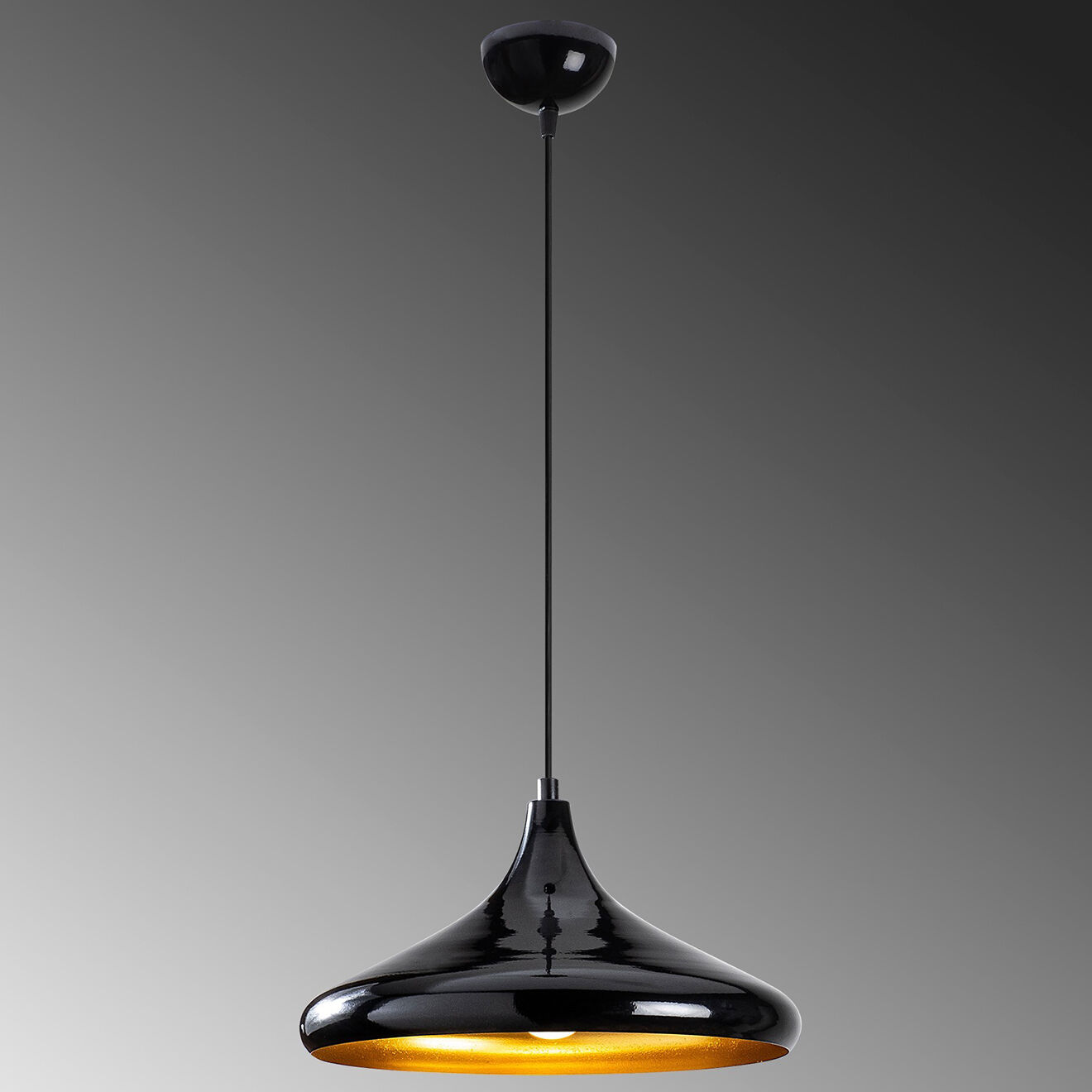 Opviq Suspension Berceste noire - 35x35x116 cm