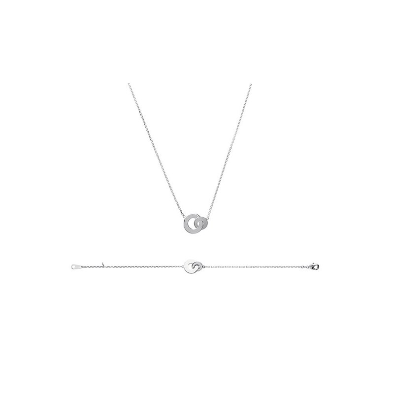Collier Femme - Argent 925 - Longueur : 45 cm