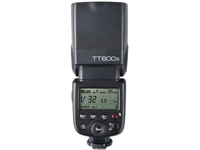 Godox Blitzgerät TT600S Thinklite für Sony Aufsteckblitz für Sony mit Leitzahl 60, Zoom 24-200 mm und 2.4G Wireless X-System