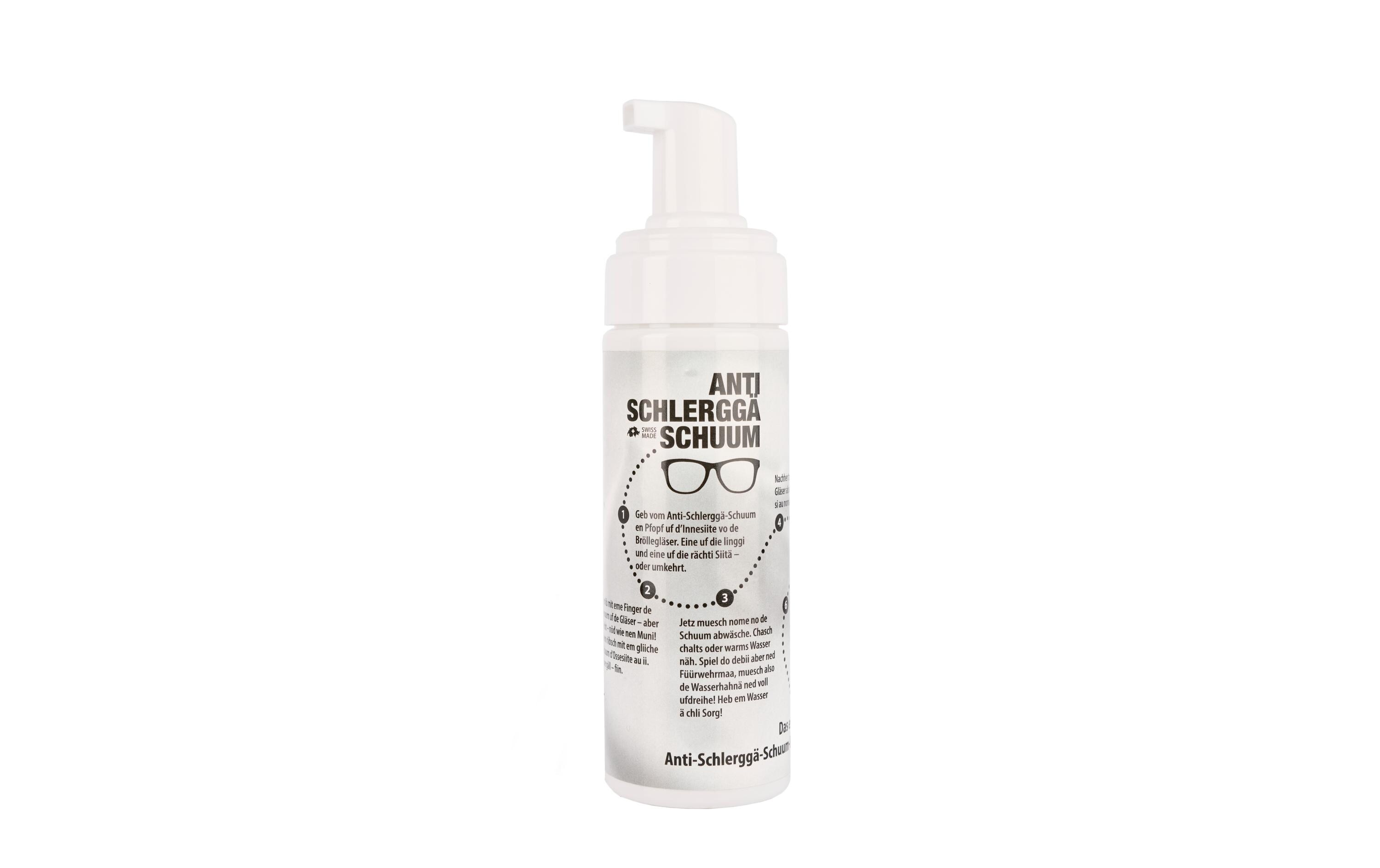 Brillenreiniger Anti-Schlerggä-Schuum Schaumflasche 150 mlBrillenreinigungsschaum