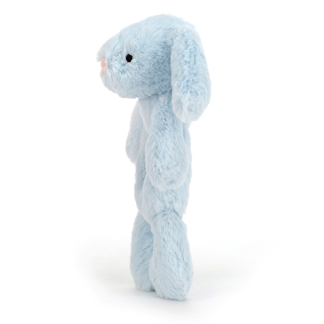 Jellycat rammelaar bashful blue konijn - 18 cm