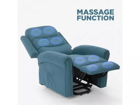 Fauteuil relax électrique massant chauffant à roulettes Ursa Minor