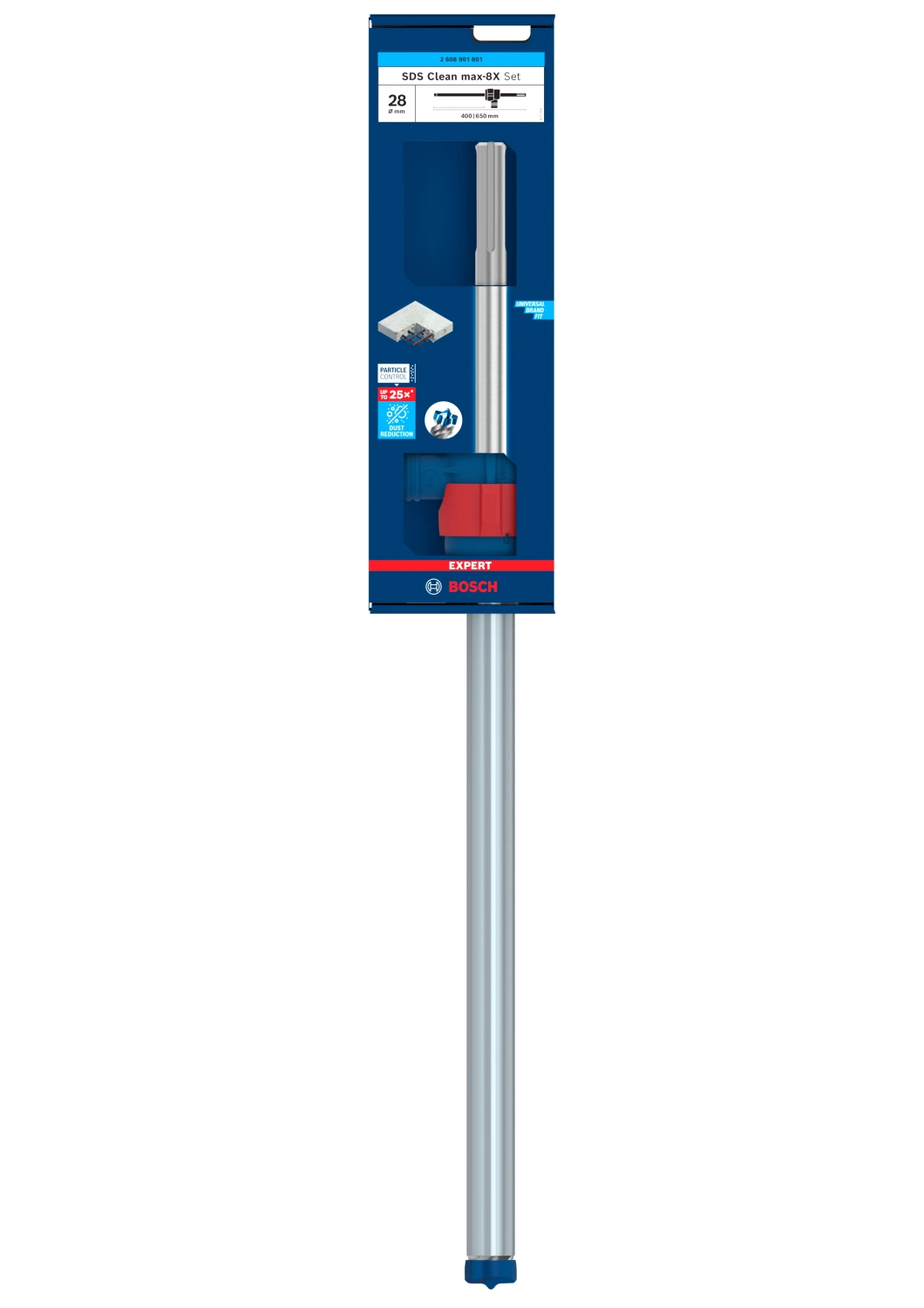 Bosch 2608901801 EXPERT Hamerboor SDS Clean SDS Max-8X - 28x400x650mm met connector
