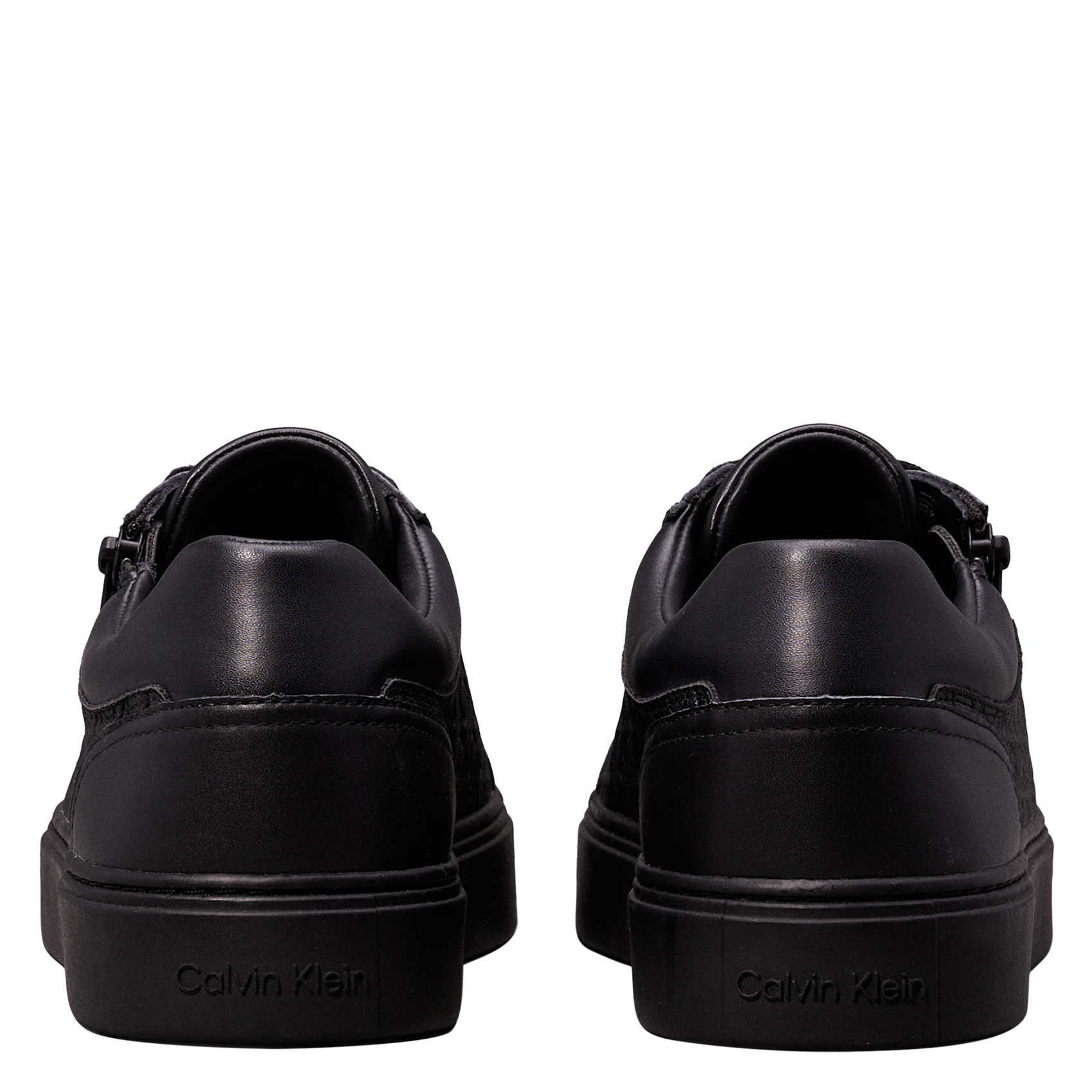 Baskets basses en cuir | Noir
