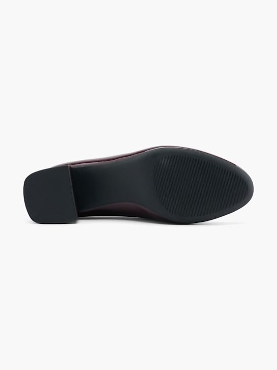 Graceland Spangenpumps Burgunder
