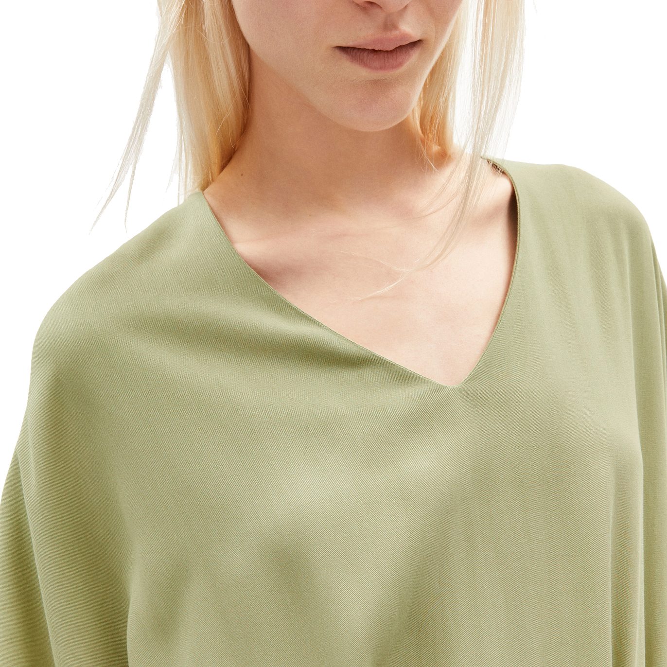 Armedangels Maahalia Kleid Damen light matcha