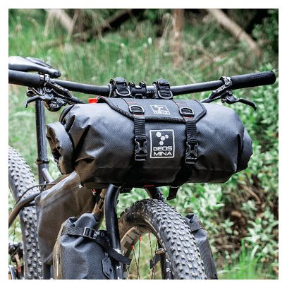 Sacoche de Guidon Geosmina Harness Roll Bag 15 L Noir   Harnais