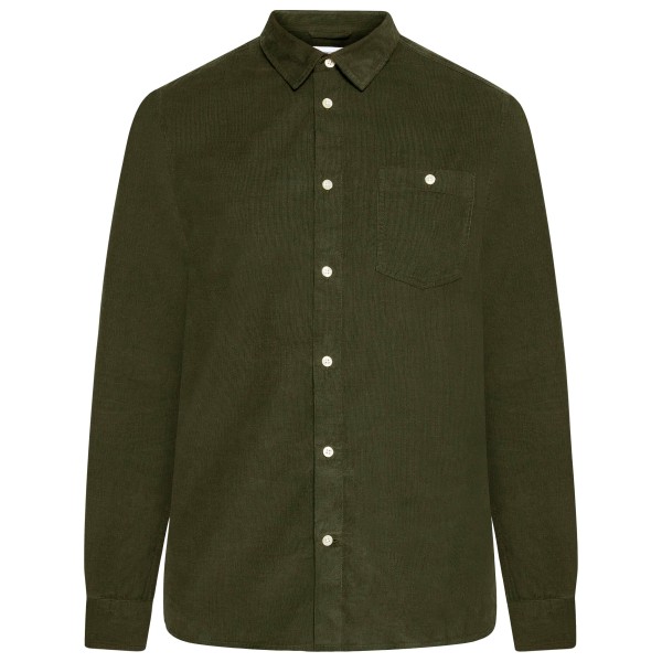 KnowledgeCotton Apparel - Regular 26-Wales Corduroy Shirt - Chemise