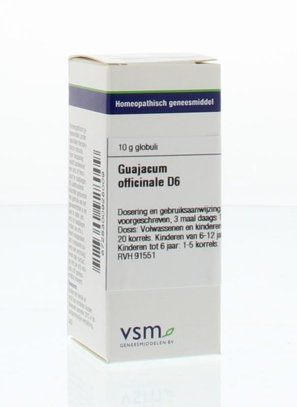 VSM Guajacum officinale d6 10g