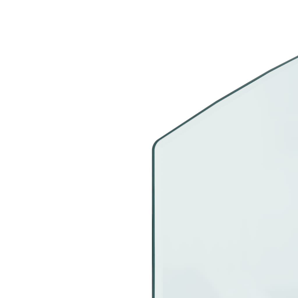 vidaXL Haardpaneel, Glas, 100x50 cm