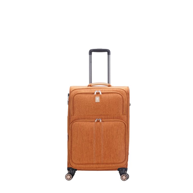 Valise cabine souple 355 Extensible 55 cm Cognac