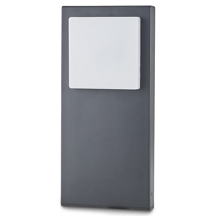 Borne LED Blooma Lutak noir H.40 cm IP44