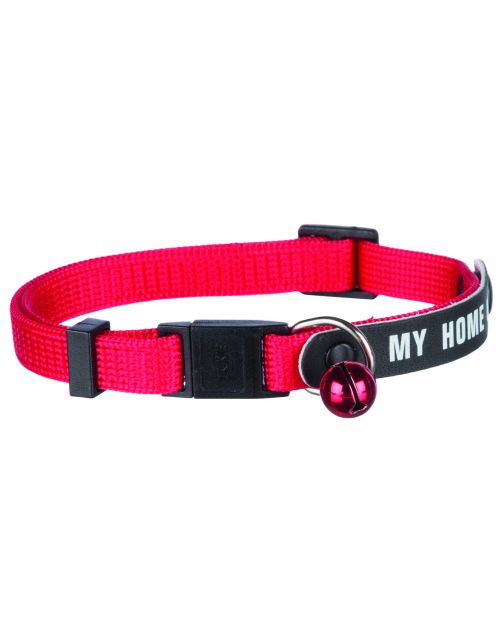 Trixie Halsband Met Adreslabel - Kattenhalsband - 21 cm Multi-Color