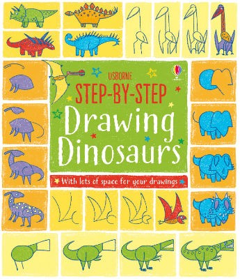 Step-by-Step Drawing Dinosaurs - Step-by-Step Drawing (Paperback)