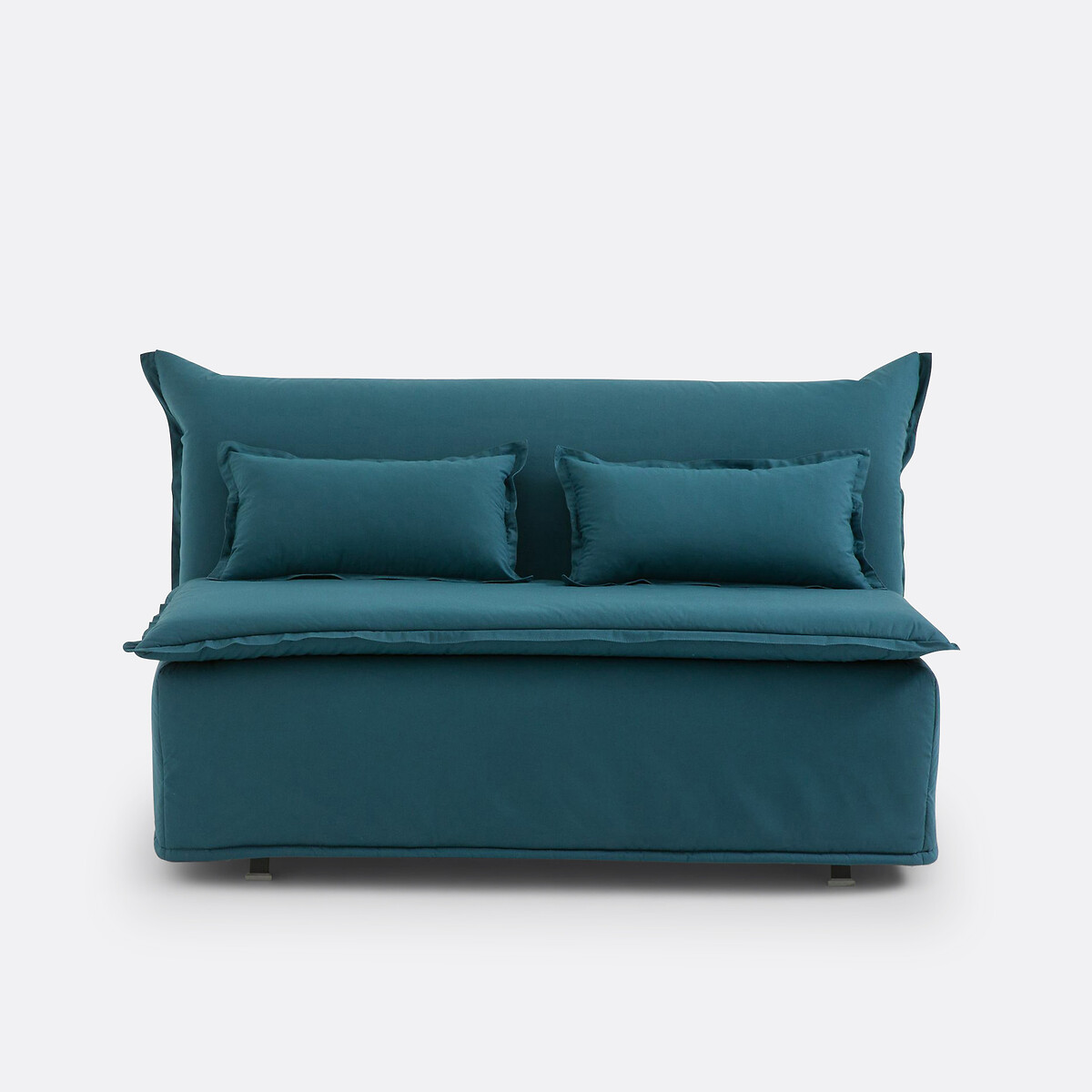 LA REDOUTE INTERIORS<br>Sofá BZ algodão, espuma 10 cm, Olona