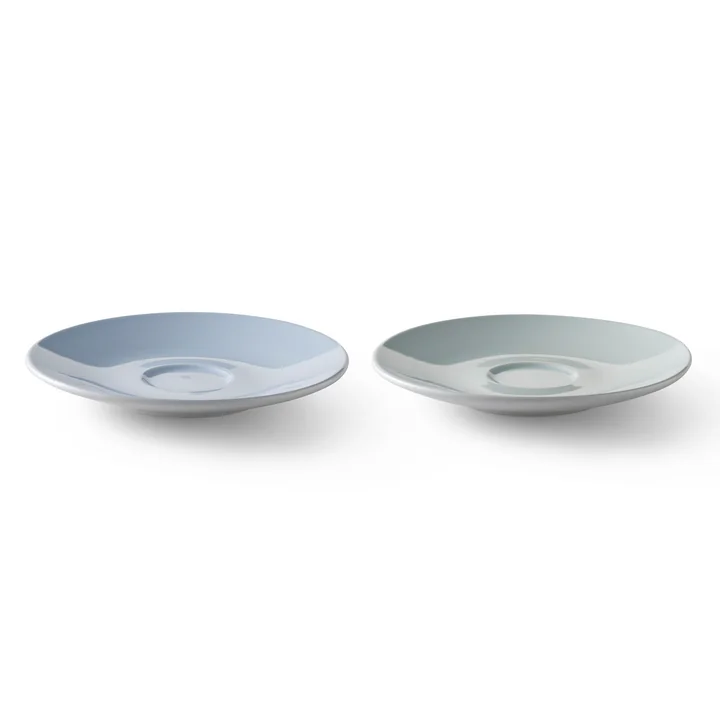 Stelton - Emma Untertasse (2er-Set), blau