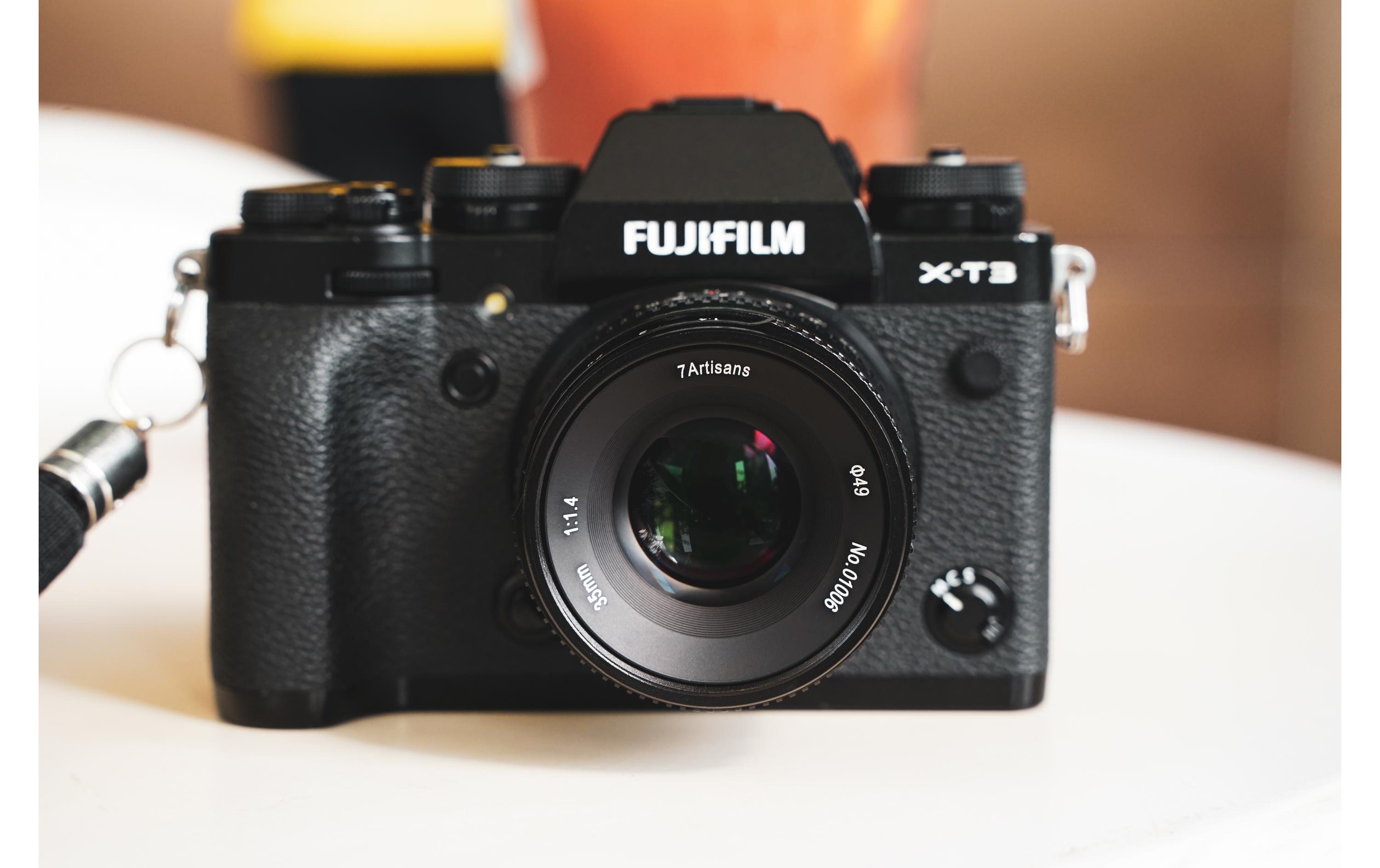 Festbrennweite 35mm F/1.4 – Fujifilm X-MountBeginner-Objektiv mit APS-C-Bildsensor
