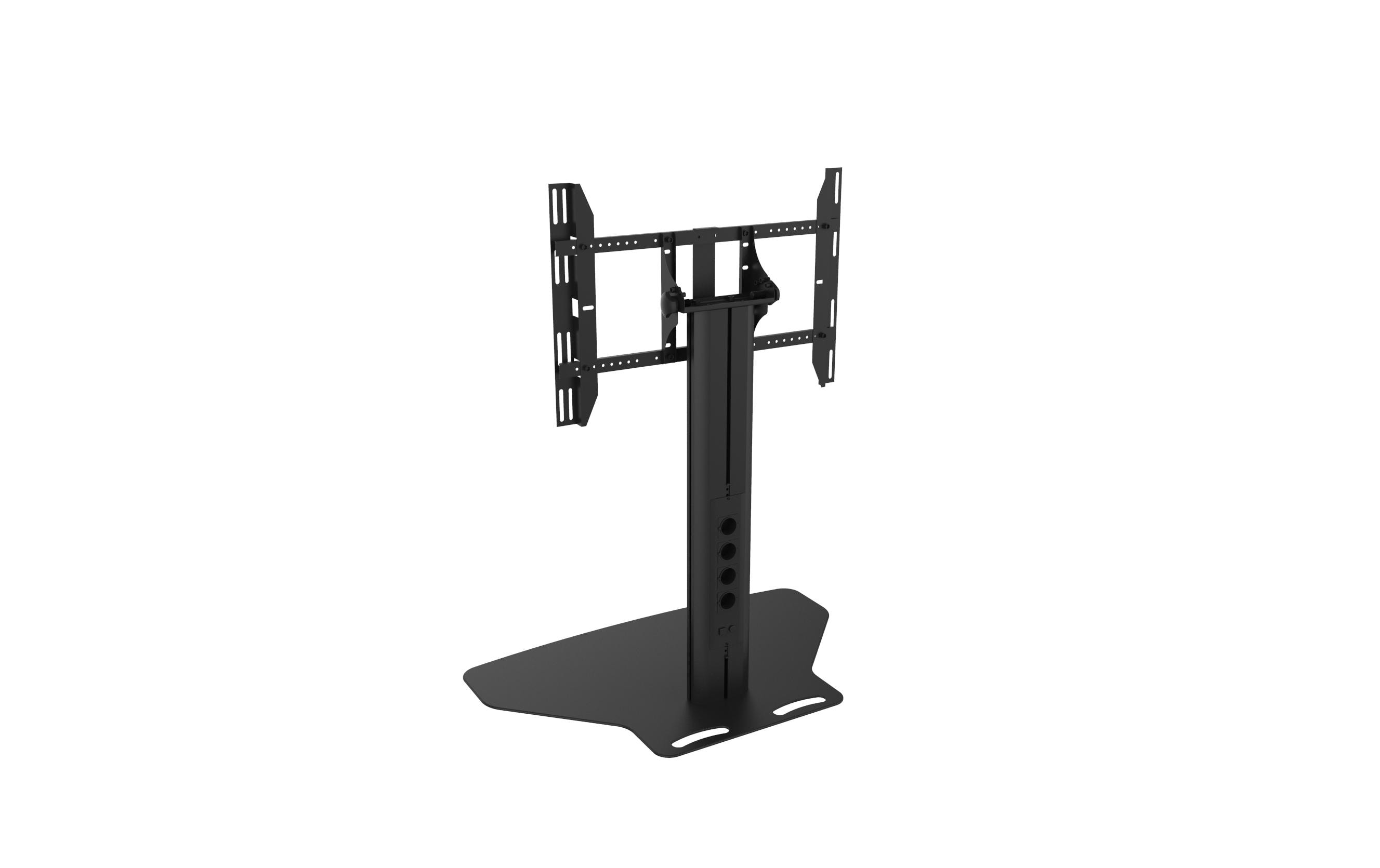 Standfuss 110 cm 1077 Schwarz<br>Kompakt verpackter Displayständer