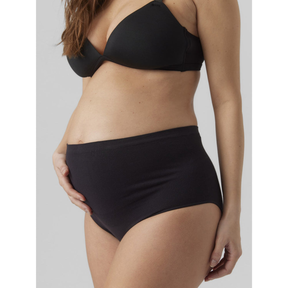 Køb Mama;licious Black Heal Bomuldstrusser 2-pack Noos