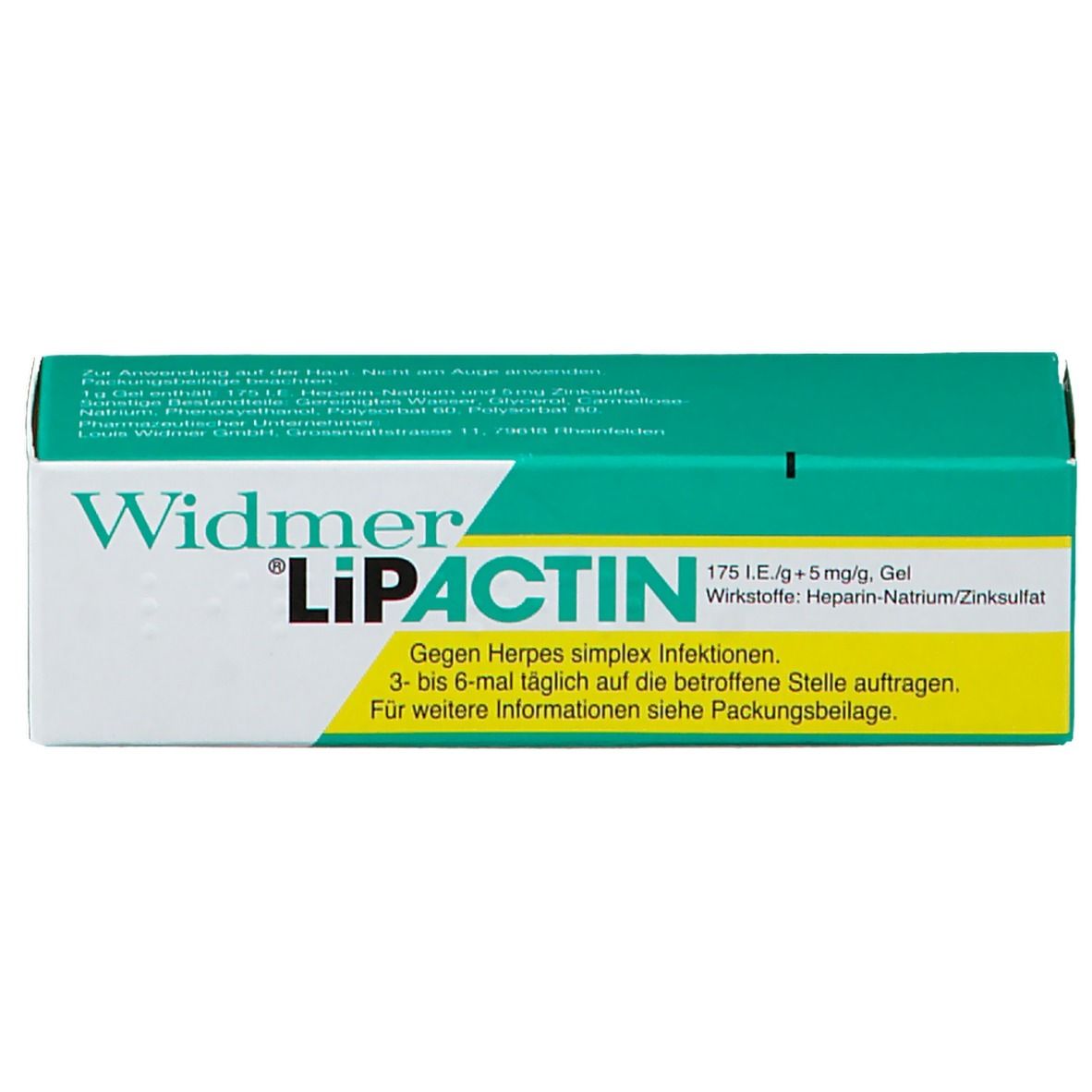 Louis Widmer Lipactin® Gel
