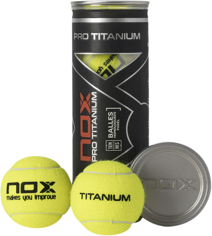 Nox X3 Titanium padel bolde Gul