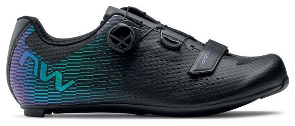 Chaussures Route Northwave Storm Carbon 2 Noir Iridescent