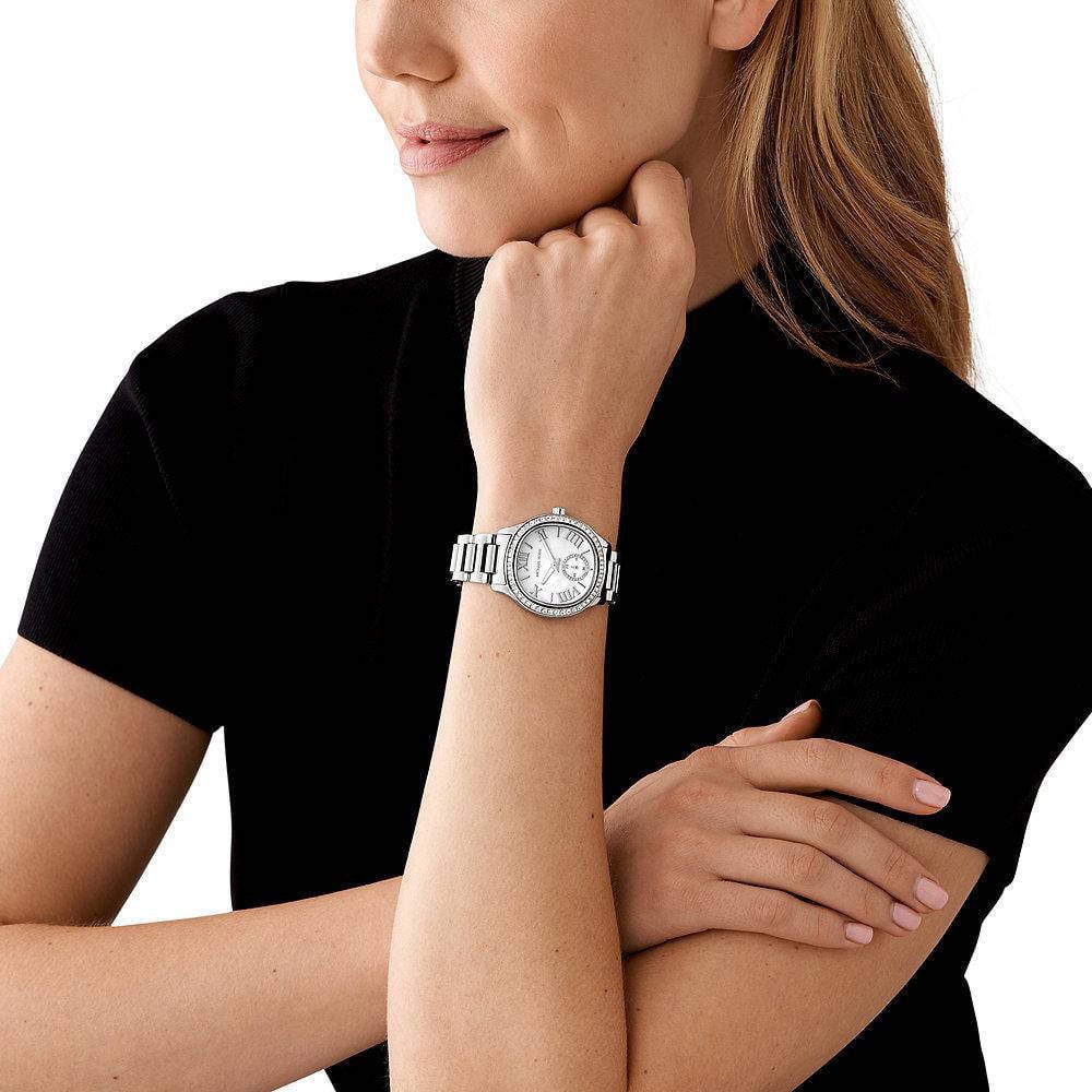 Michael Kors horloge MK4807 Sage zilverkleurig