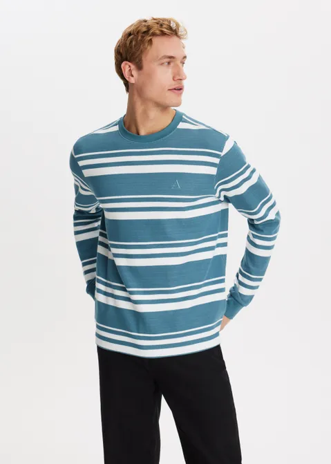 T-shirt met strepen assorti (ASSOR)