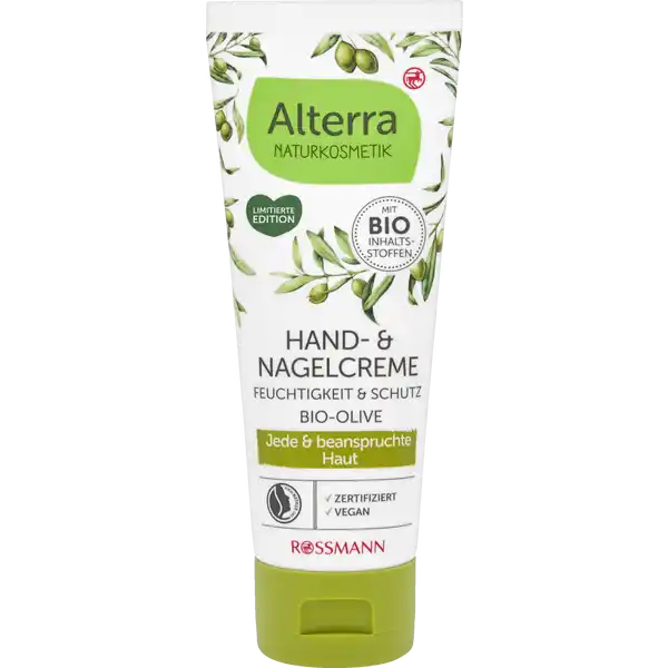 Hand- & Nagelcreme Bio-Olive