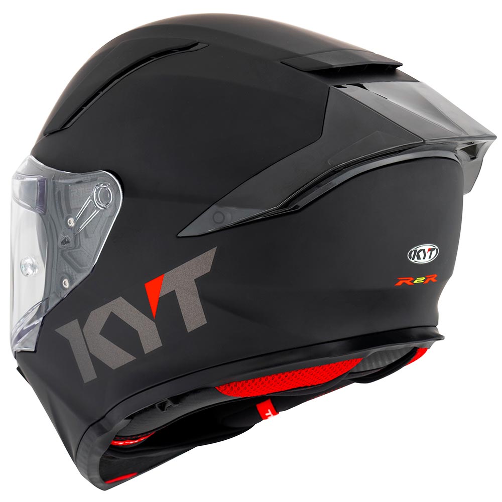 kyt - Casque R2R Plain Noir Mat
