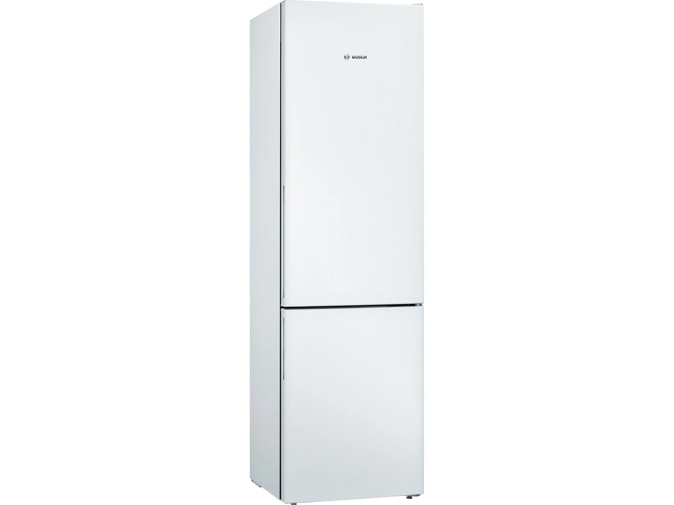 Bosch Serie | 4 KGV39VWEA - Køleskab/fryser - bund-fryser - bredde: 60 cm - dybde: 65 cm - højde: 201 cm - 343 liter - Klasse E - hvid