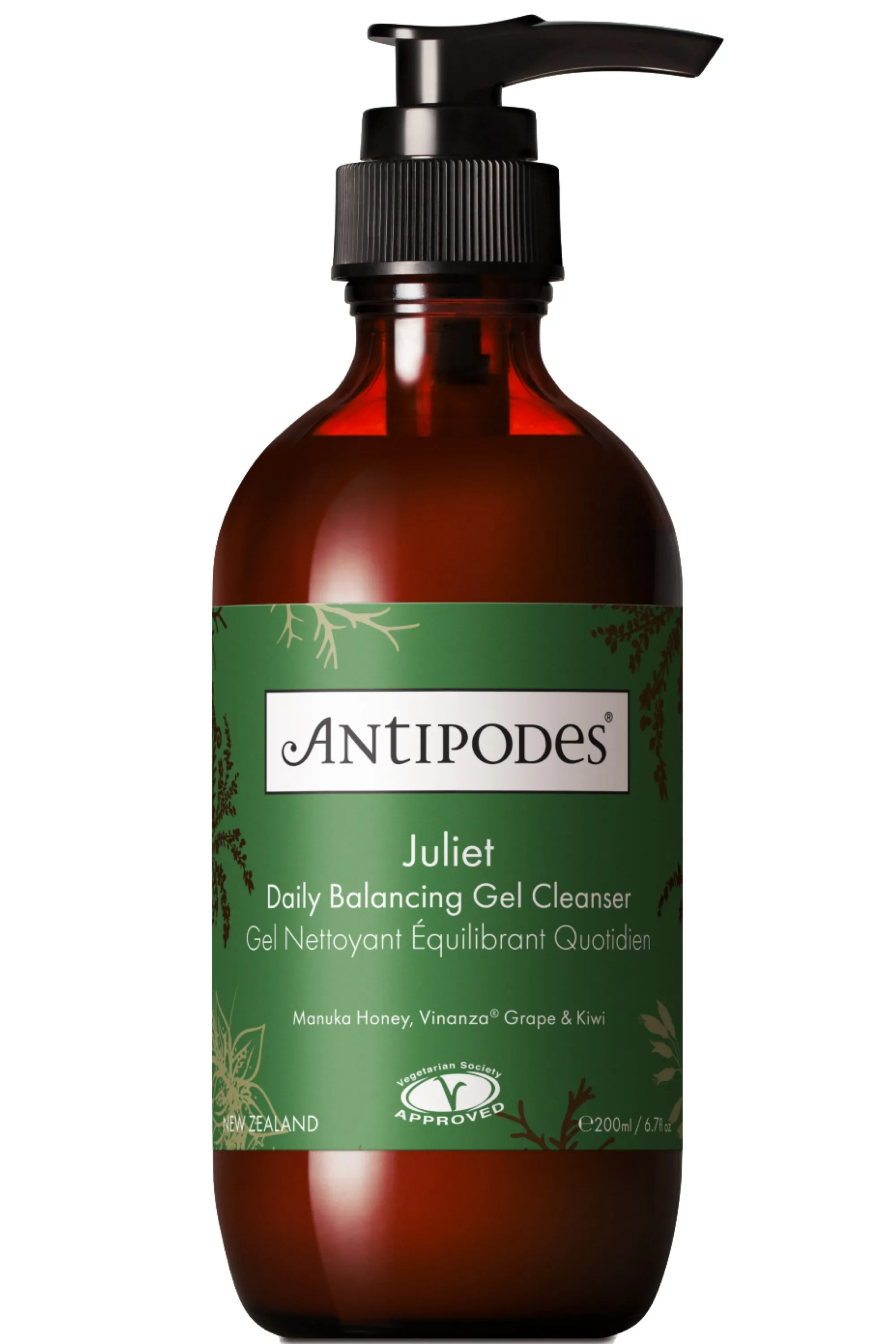 Antipodes Nettoyant visage teint lumineux Juliet-200 ml