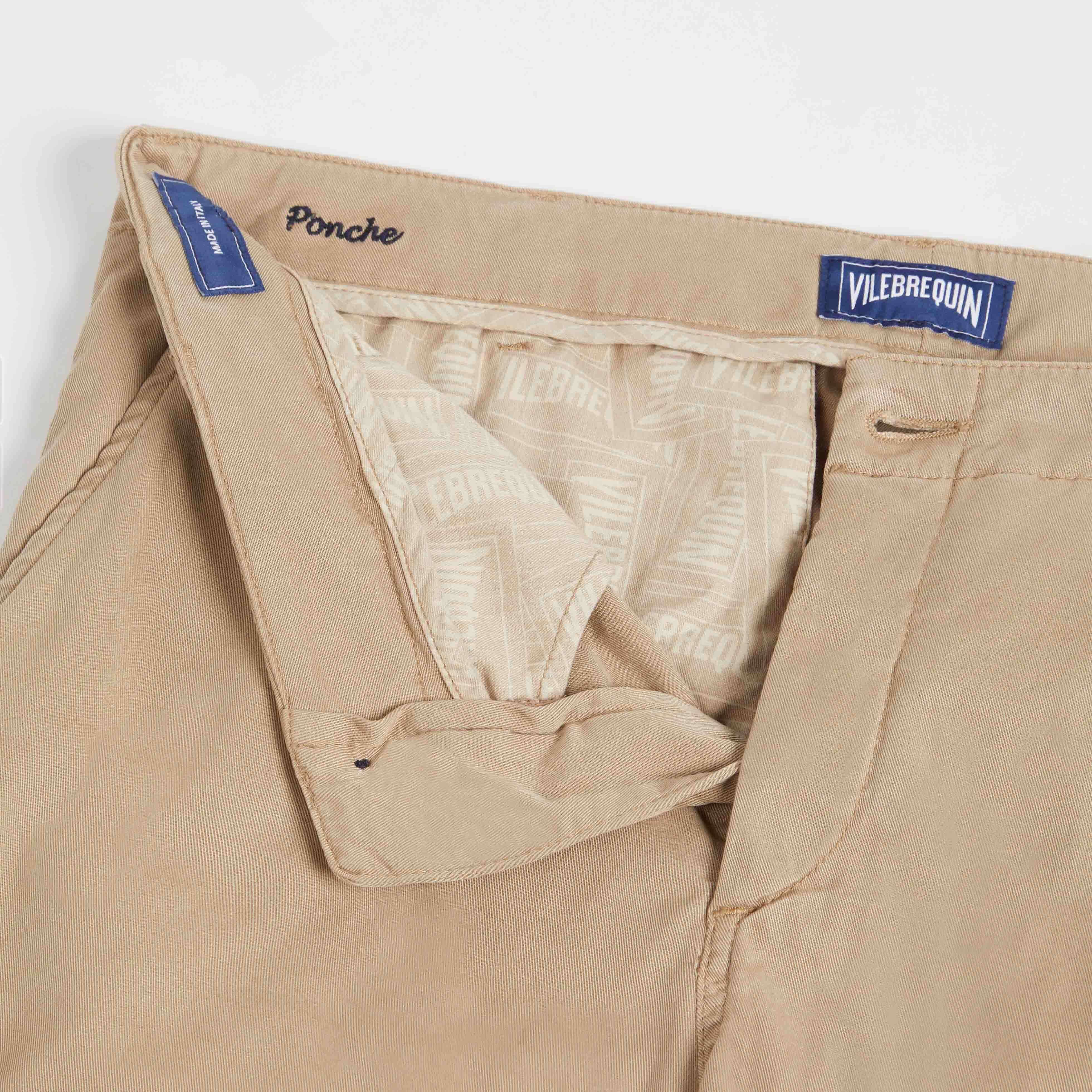 Bermuda Gabardine Homme en Tencel