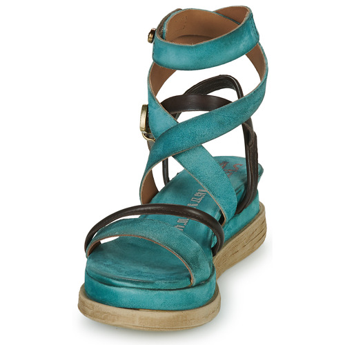 Airstep / A.S.98 - LAGOS 2.0 - Turquoise / Marron