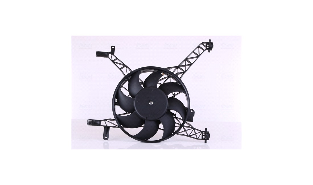 Ventilator, motorkøling