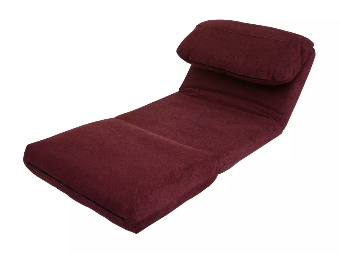 Fauteuil-lit MCW-E68, bordeaux