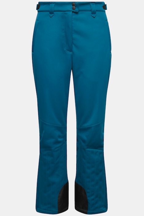 Softshellhose, wasserabweisend, Klettriegel, Schneefang