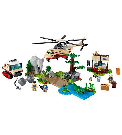 LEGO? City - Vildtredningsaktion 60302 - 525 Dele