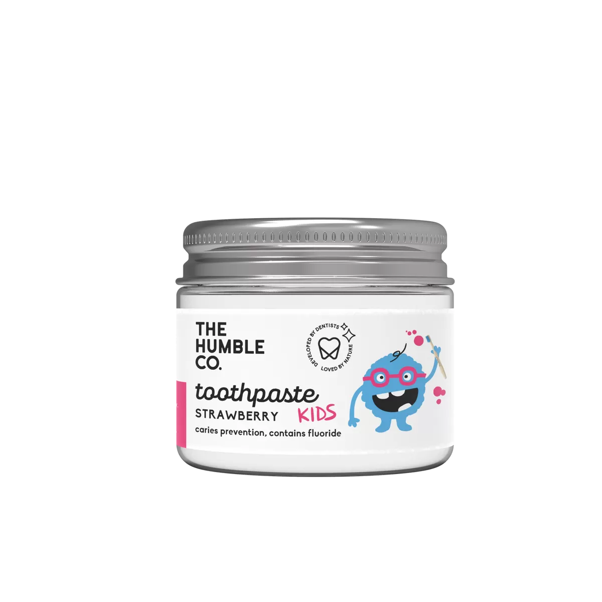 The Humble Co. naturlig tandpasta i glas, kids - 50 ml