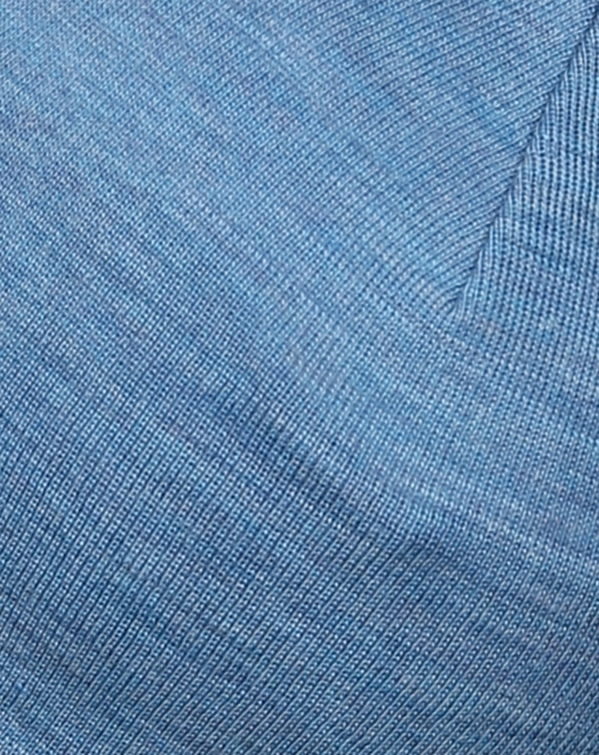 Bindemütze RADLER mit Seide in jeansblau