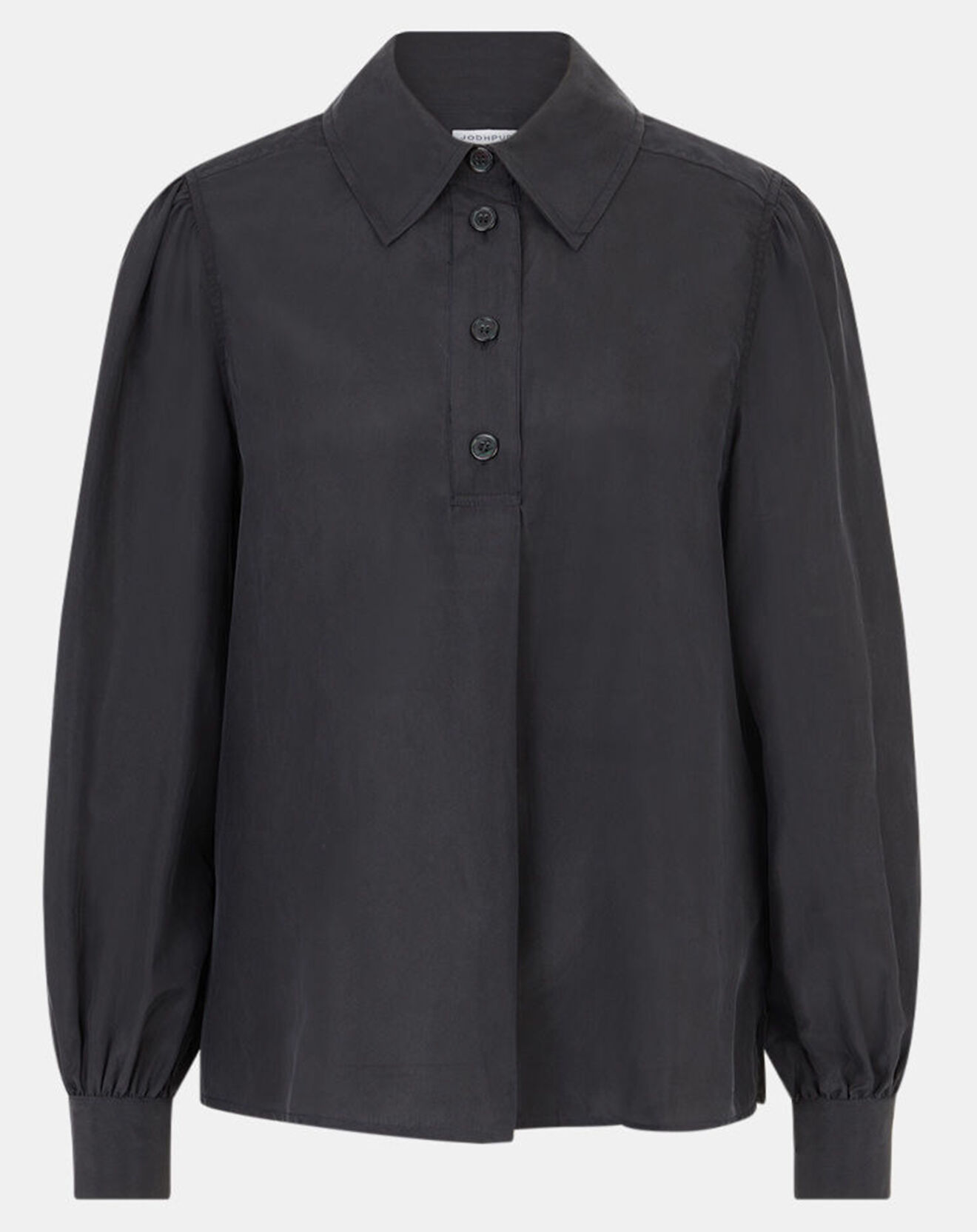 Jodhpur Chemise 100% Soie Panos noire