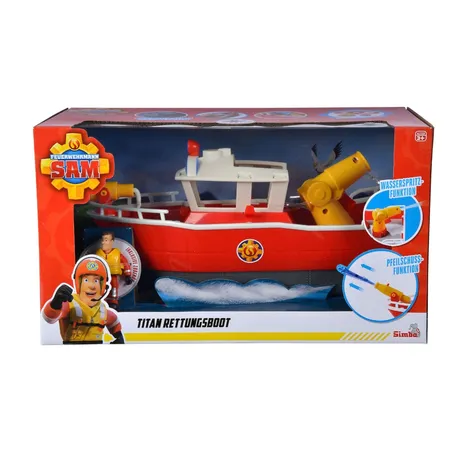 Simba Feuerwehrmann Sam Titan Feuerwehrboot