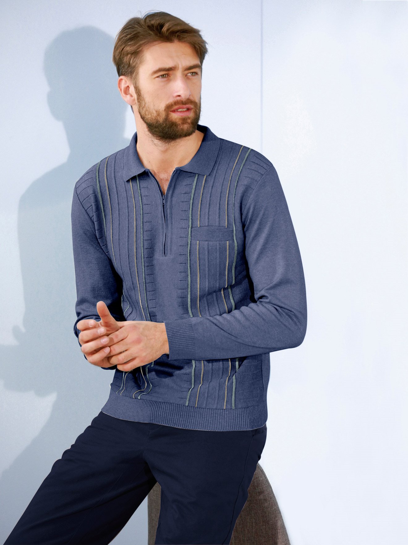 Polo manches longues