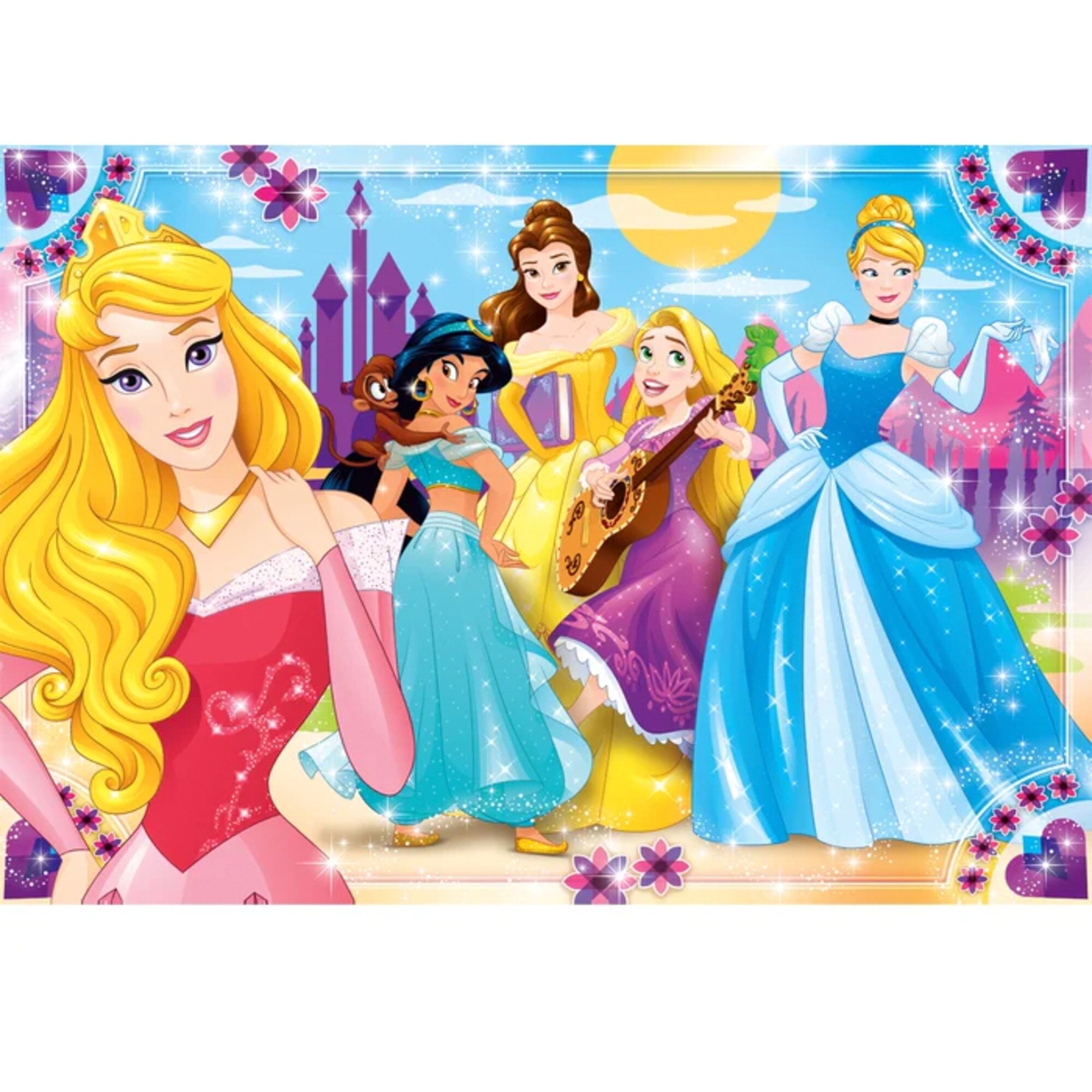 Clementoni Puzzle Supercolor Maxi - Disney Princess