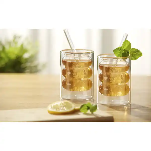 Doppelw. Gläser 2er-Set, 300 ml